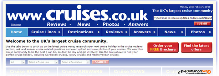 El dominio Cruises.co.uk bate un record.