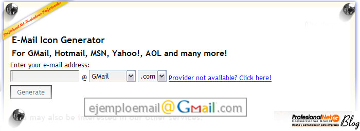 Anti SPAMRobots: Convierte tu dirección email en una imagen.