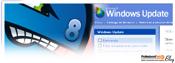 Internet Explorer 8 bloquea actualización de Windows!