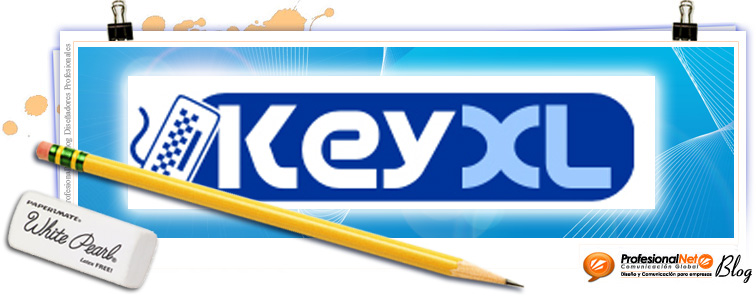 KeyXL: Atajos de teclado