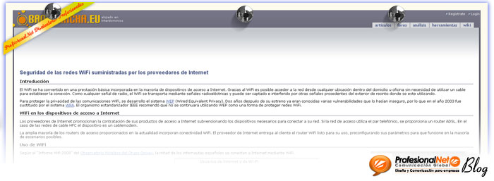 Web de Bandaancha.eu
