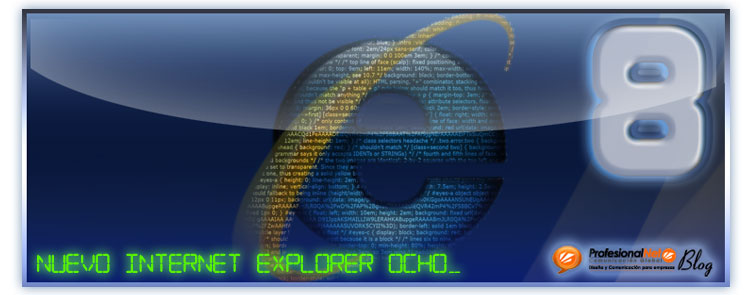 Nuevo Internet Explorer 8.