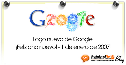 Logo nuevo de Google – enero 2007