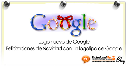 Nuevo logo de Google: Felicitaciones de Navidad con un logotipo de Google