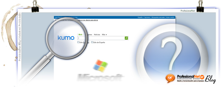 Microsoft lanzará KUMO, su nuevo buscador.