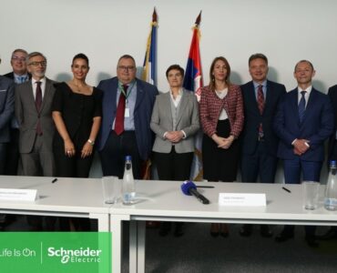 Schneider Electric se encargará de la modernización y automatización de toda la red de distribución eléctrica de media tensión de Serbia