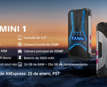 8849 presenta el TANK MINI 1: el mini smartphone resistente que es ‘todo un potente caballo de batalla’