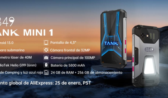 8849 presenta el TANK MINI 1: el mini smartphone resistente que es ‘todo un potente caballo de batalla’