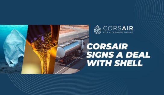 Corsair firma un acuerdo para suministrar aceite de pirólisis a Shell