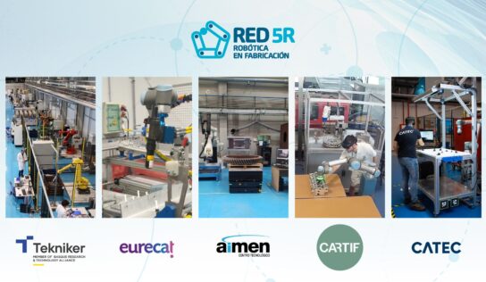 Red Cervera de Tecnologías Robóticas en Fabricación Inteligente 5R logra el intercambio tecnológico estatal