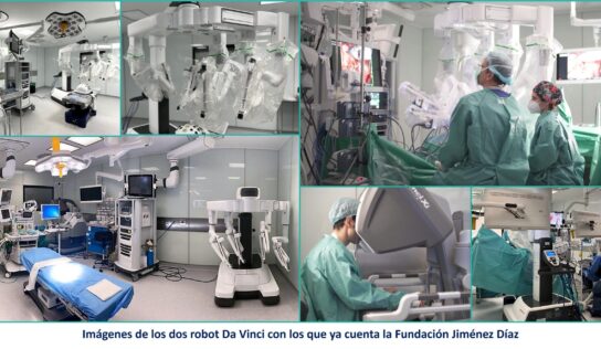 La Fundación Jiménez Díaz se convierte en el primer centro de la Comunidad de Madrid en contar con dos robots Da Vinci Xi