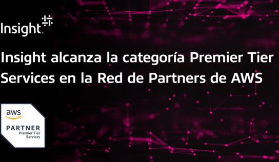 Insight alcanza la categoría Premier Tier Services en la Red de Partners de AWS