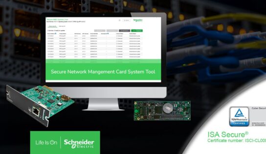 Schneider Electric, se posiciona como la primera empresa del sector en obtener una certificación de ciberseguridad de máximo nivel para sus soluciones EcoStruxure™ IT DCIM