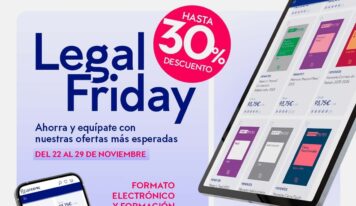 Vuelve el Legal Friday de Lefebvre con descuentos de hasta el 30% en productos electrónicos y cursos de formación