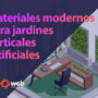 Materiales modernos para jardines verticales artificiales