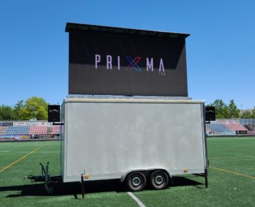 PRIXMAPRO cuenta con la única pantalla LED móvil para alquiler en Aragón