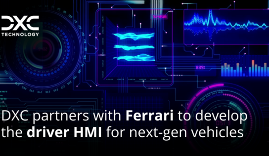 DXC se asocia con Ferrari para desarrollar la interfaz hombre-máquina (HMI) del conductor de los vehículos de nueva generación