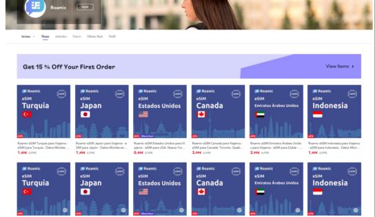 Roamic aterriza en Miravia: eSIM para viajar sin límites