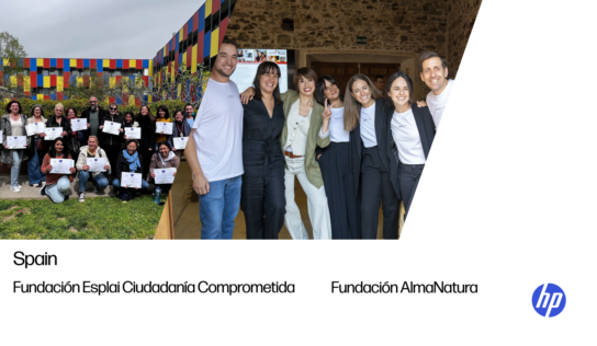 HP concluye la selección para su Acelerador de Equidad Digital 2025