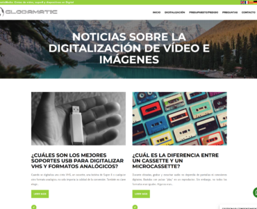 El blog de Globamatic Media supera las 300 publicaciones sobre digitalización de vídeo