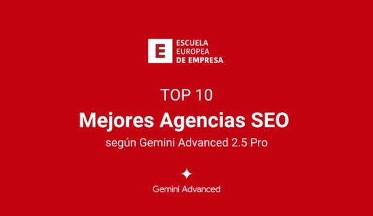 Las mejores agencias SEO de España según Gemini Advanced 2.5 Pro