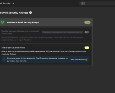 Hornetsecurity presenta su nueva solución de ciberseguridad AI Cyber Assistant