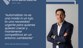 Héctor Manuel Montero Rodríguez presenta su metodología para automatizar pequeñas empresas