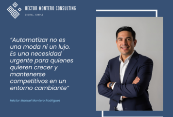 Héctor Manuel Montero Rodríguez presenta su metodología para automatizar pequeñas empresas
