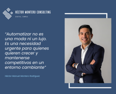 Héctor Manuel Montero Rodríguez presenta su metodología para automatizar pequeñas empresas