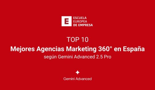 Las mejores agencias de marketing 360° de España según Gemini Advanced 2.5 Pro