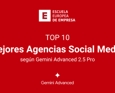 Las mejores agencias Social Media de España según Gemini Advanced 2.5 Pro