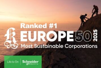 Schneider Electric reconocida como la empresa más Sostenible de Europa por Corporate Knights