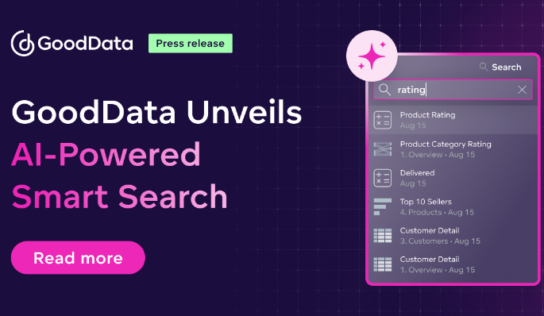GoodData presenta AI Smart Search, la búsqueda inteligente impulsada por IA