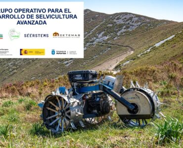 Un robot de desbroce autónomo facilitará la gestión del territorio rural en zonas de difícil acceso
