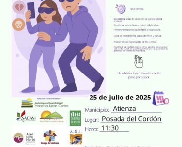 Atienza, de la mano de ADEL, también utiliza la realidad virtual contra la violencia machista
