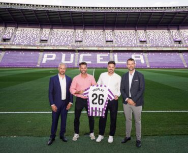YouPlayBusiness y Real Valladolid CF estrenan ribbon LED pionero de publicidad digital en el fútbol español