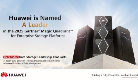 Huawei es nombrada Líder en el Gartner® Magic Quadrant™ para Plataformas de Almacenamiento Empresarial