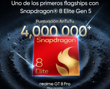 realme presenta el GT 8 Pro como uno de los primeros modelos insignia con Snapdragon 8 Elite Gen 5