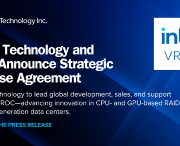 Graid Technology firma un acuerdo estratégico de licencia con Intel para impulsar la innovación en RAID