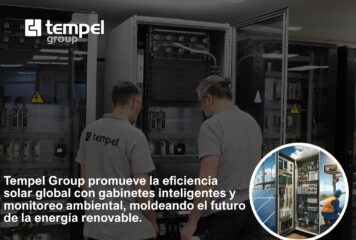 Tempel Group reafirma su liderazgo en eficiencia de plantas solares con su línea de cabinets