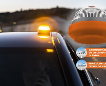 Hero Driver LED, la baliza V16 conectada que será obligatoria en todos los vehículos desde 2026