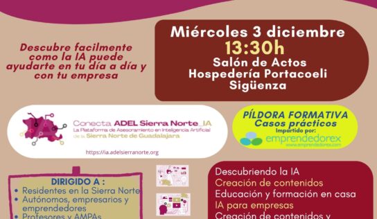 ADEL Sierra Norte presenta su plataforma de IA para modernizar el desarrollo rural