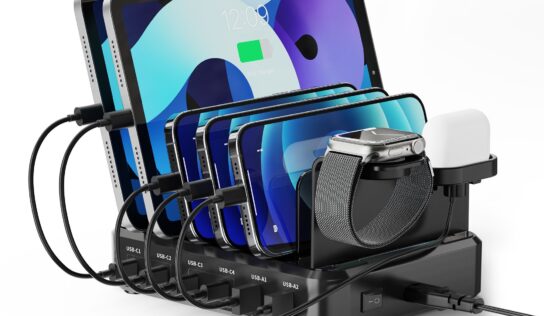 Ewent presenta su nueva estación de carga de 6 puertos USB y 130 W para portátiles, tabletas y smartphones