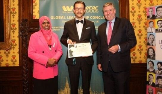 Rainer Maria Morita, nombrado Líder Transformacional del Año 2025 en la Cámara de los Lores del Reino Unido