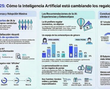 Los españoles recurrirán masivamente a la IA para decidir los regalos de Navidad y Reyes Magos