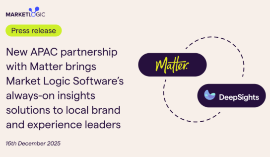 Nueva alianza en APAC: Market Logic Software y Matter lanzan insights siempre activos para líderes de marca
