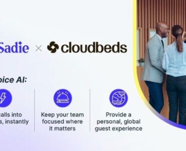 Sadie lanza integración con Cloudbeds para automatizar llamadas de huéspedes y reservas con IA de voz
