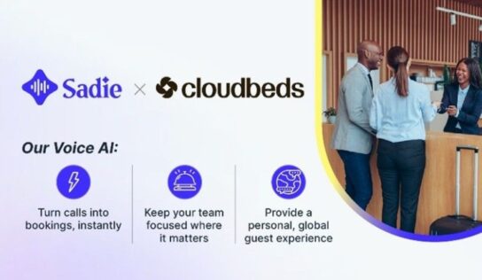 Sadie lanza integración con Cloudbeds para automatizar llamadas de huéspedes y reservas con IA de voz