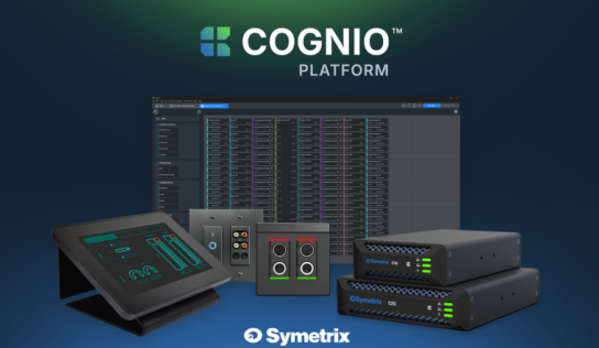 Symetrix presenta Cognio: la plataforma de Audio, Vídeo y Control de próxima generación