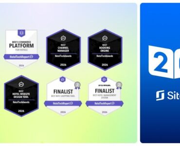 SiteMinder celebra su vigésimo aniversario consolidando su trayectoria en los HotelTechAwards 2026